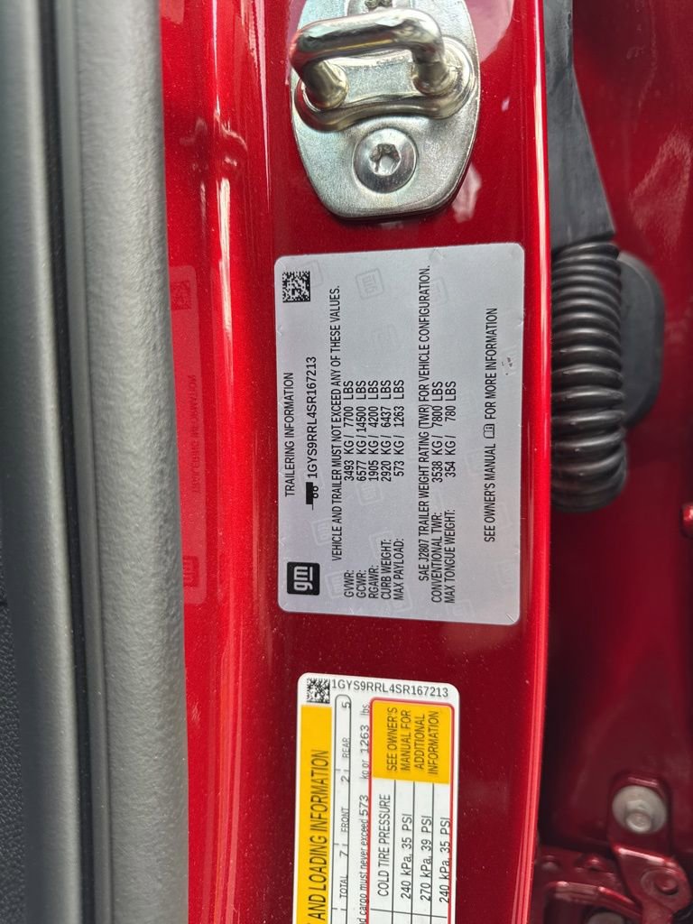 Used 2025 Cadillac Escalade ESV Sport Platinum w/ LPO, Floor Liner Package image 40