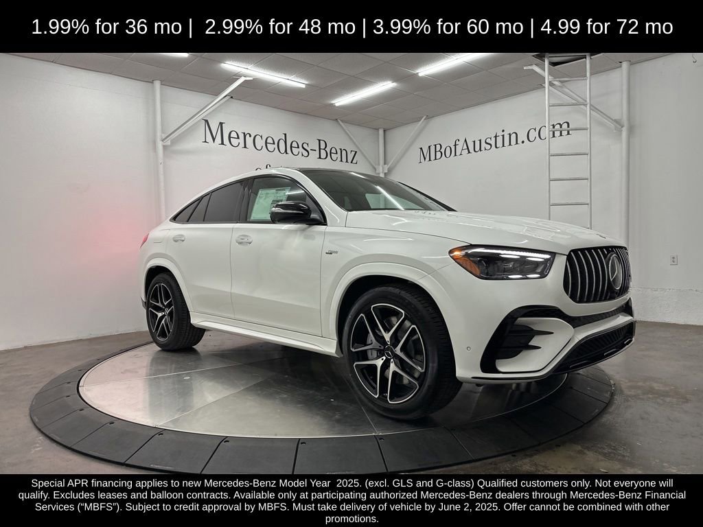 New 2025 Mercedes-Benz GLE 53 AMG 4MATIC Coupe