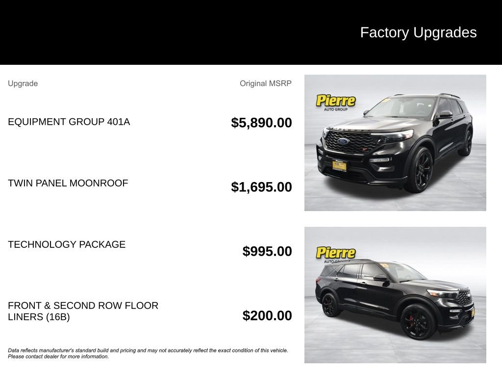 Certified 2023 Ford Explorer ST w/ Equipment Group 401A AWD/4WD image 13