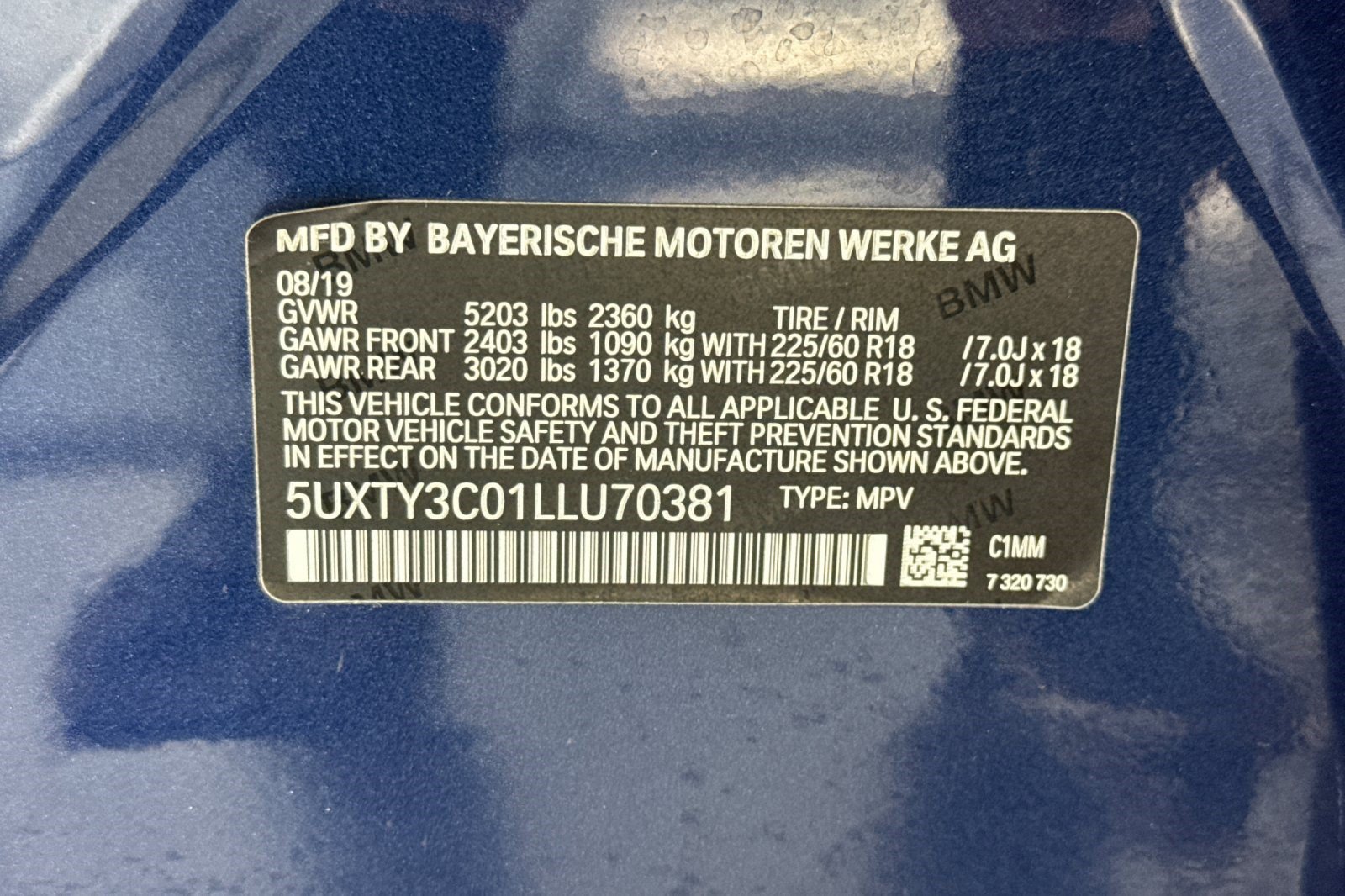 Used 2020 BMW X3 sDrive30i w/ Convenience Package RWD image 29