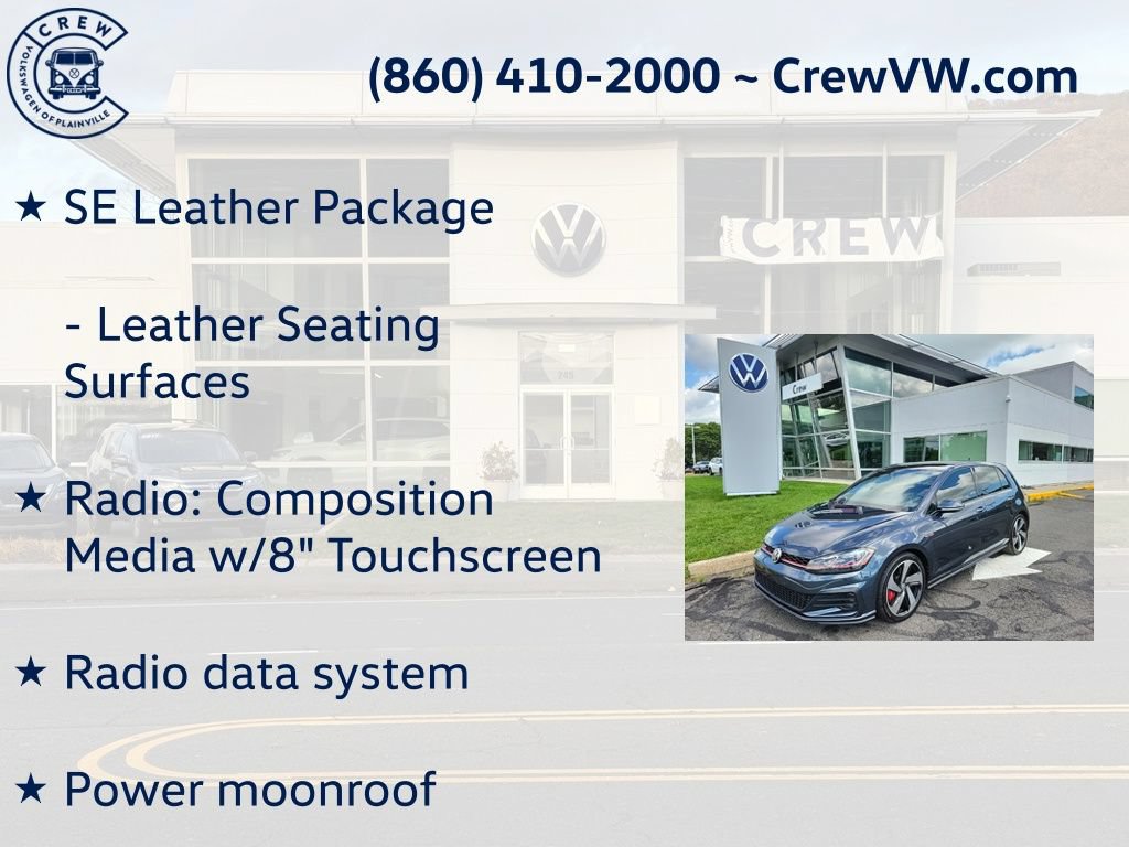 Used 2018 Volkswagen GTI SE w/ SE Leather Package FWD image 6