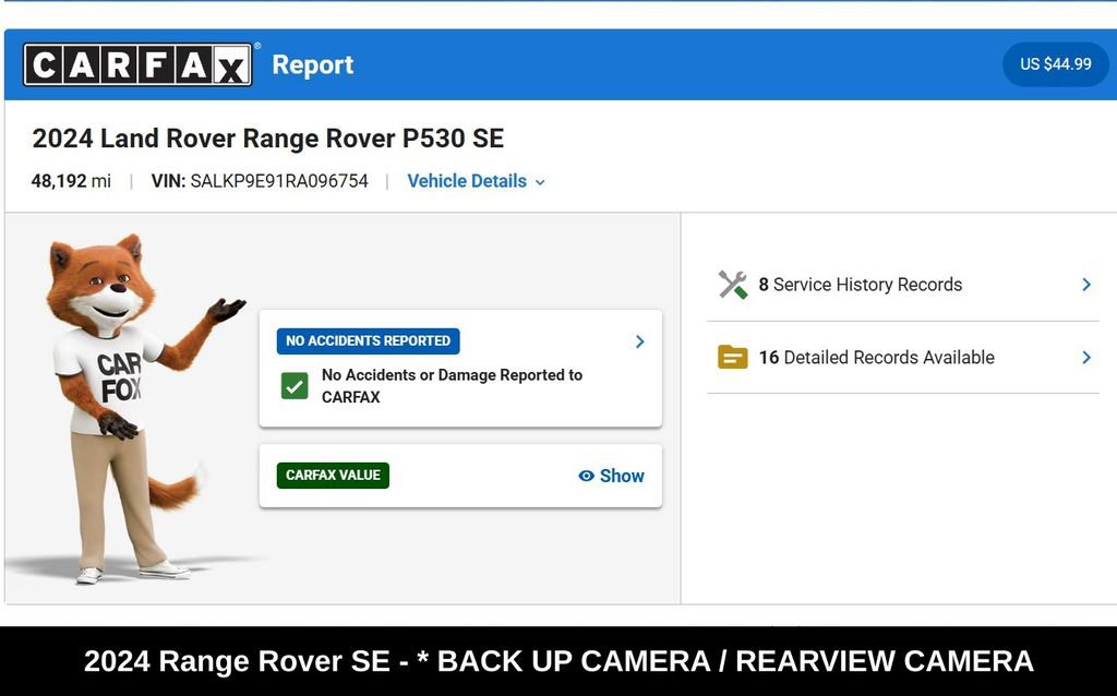 Used 2024 Land Rover Range Rover SE AWD/4WD image 9