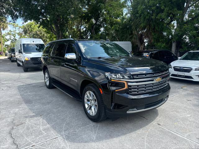Used 2021 Chevrolet Suburban Premier w/ Premium Package AWD/4WD image 4
