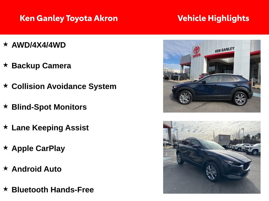 Used 2023 MAZDA CX-30 AWD 2.5 S w/ Preferred Package image 2