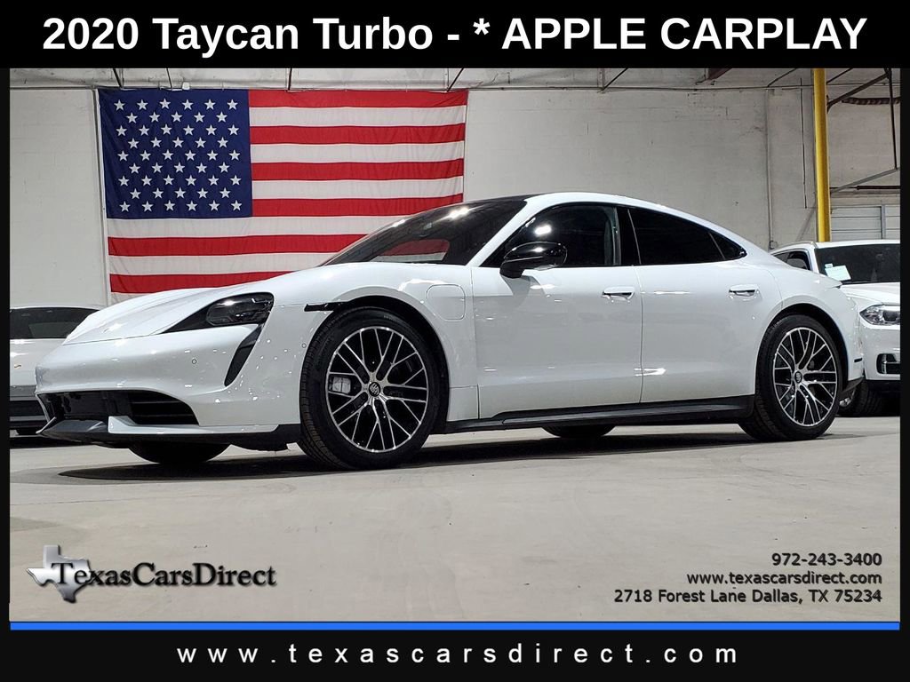 Used 2020 Porsche Taycan Turbo image 1