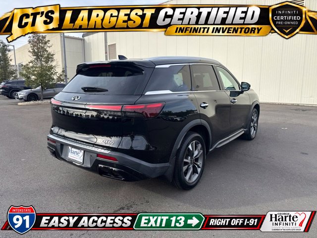 Certified 2023 INFINITI QX60 Luxe w/ Performance Audio Package AWD/4WD image 3