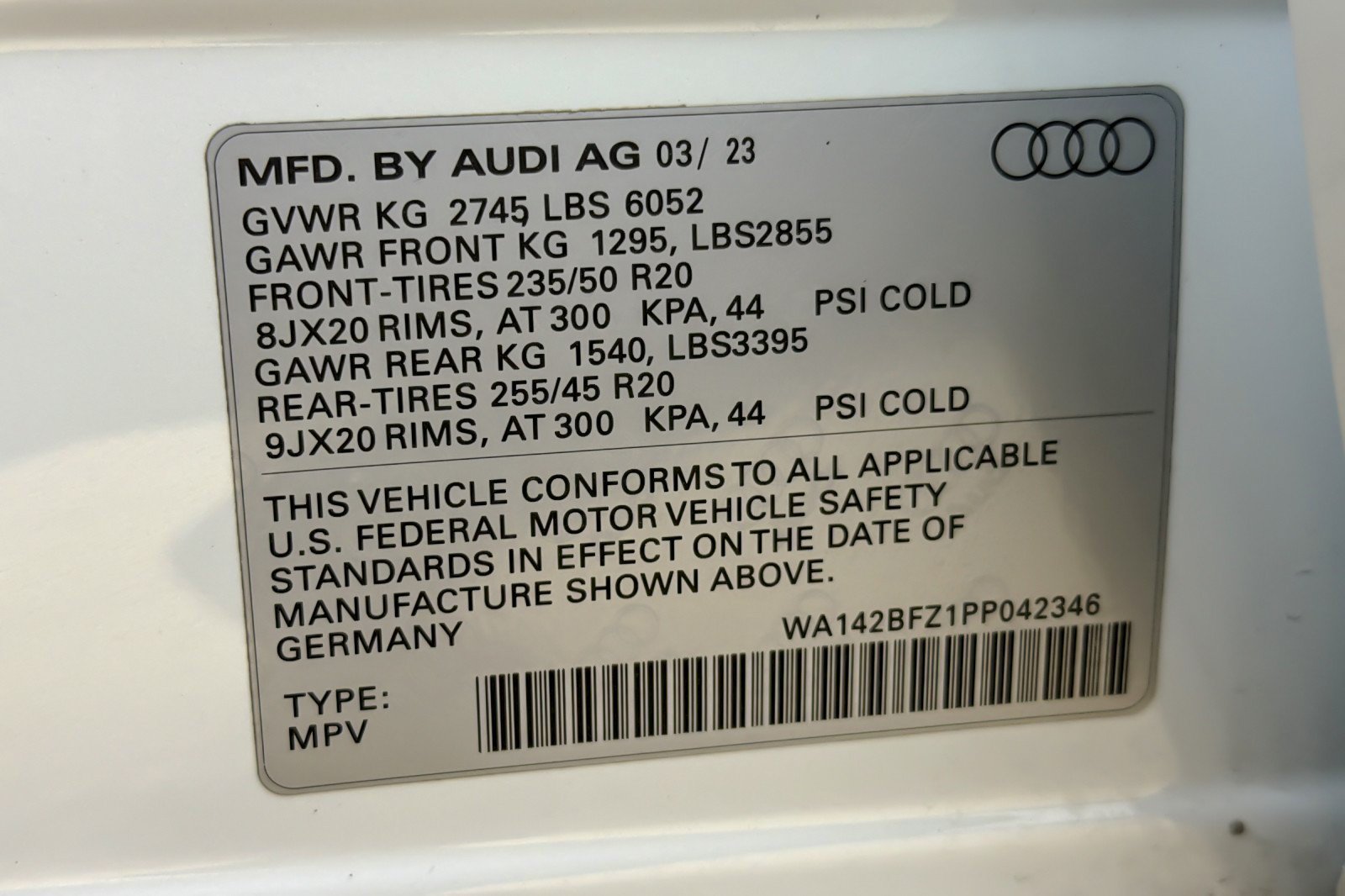 Certified 2023 Audi Q4 e-tron Prestige w/ Black Optic Package AWD/4WD image 28