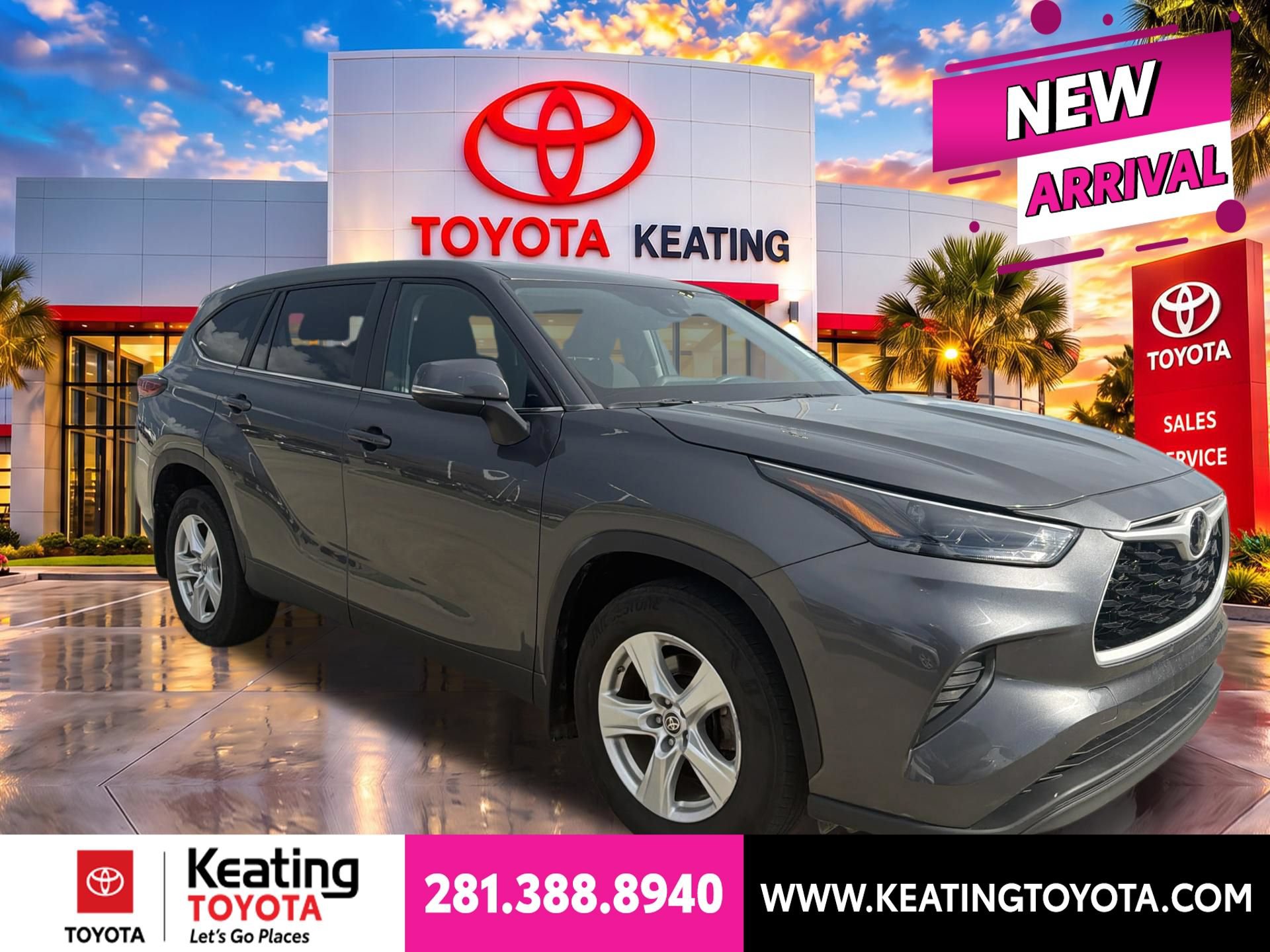 Used 2023 Toyota Highlander L FWD video 1
