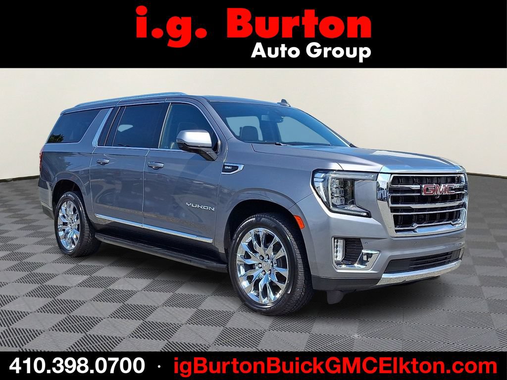 Used 2022 GMC Yukon XL SLT w/ SLT Luxury Package AWD/4WD image 1