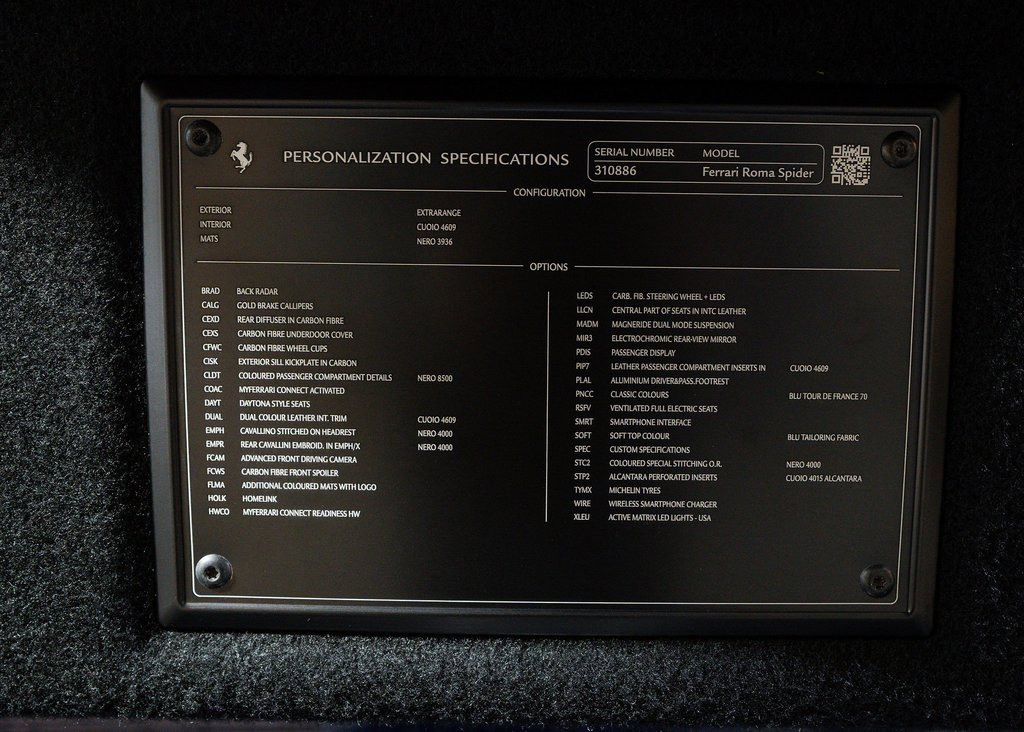 Certified 2024 Ferrari Roma Spider image 28