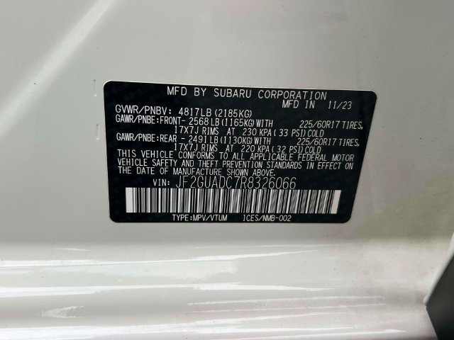 Used 2024 Subaru Crosstrek 2.0i Premium AWD/4WD image 31