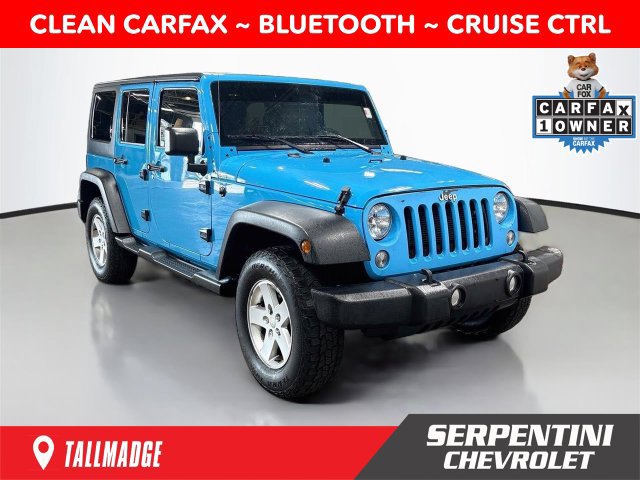 Used 2017 Jeep Wrangler Unlimited Sport w/ Quick Order Package 24S AWD/4WD image 1