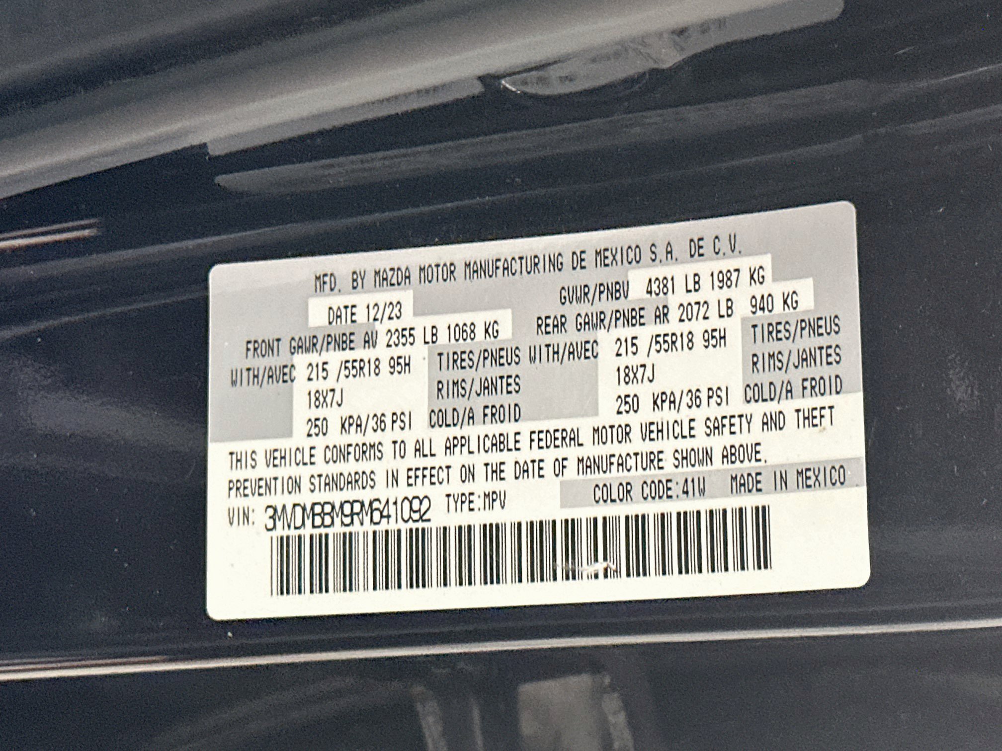 Used 2024 MAZDA CX-30 AWD 2.5 S w/ Select Sport Pkg image 12