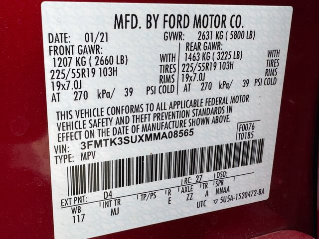 Used 2021 Ford Mustang Mach-E Premium AWD/4WD image 10
