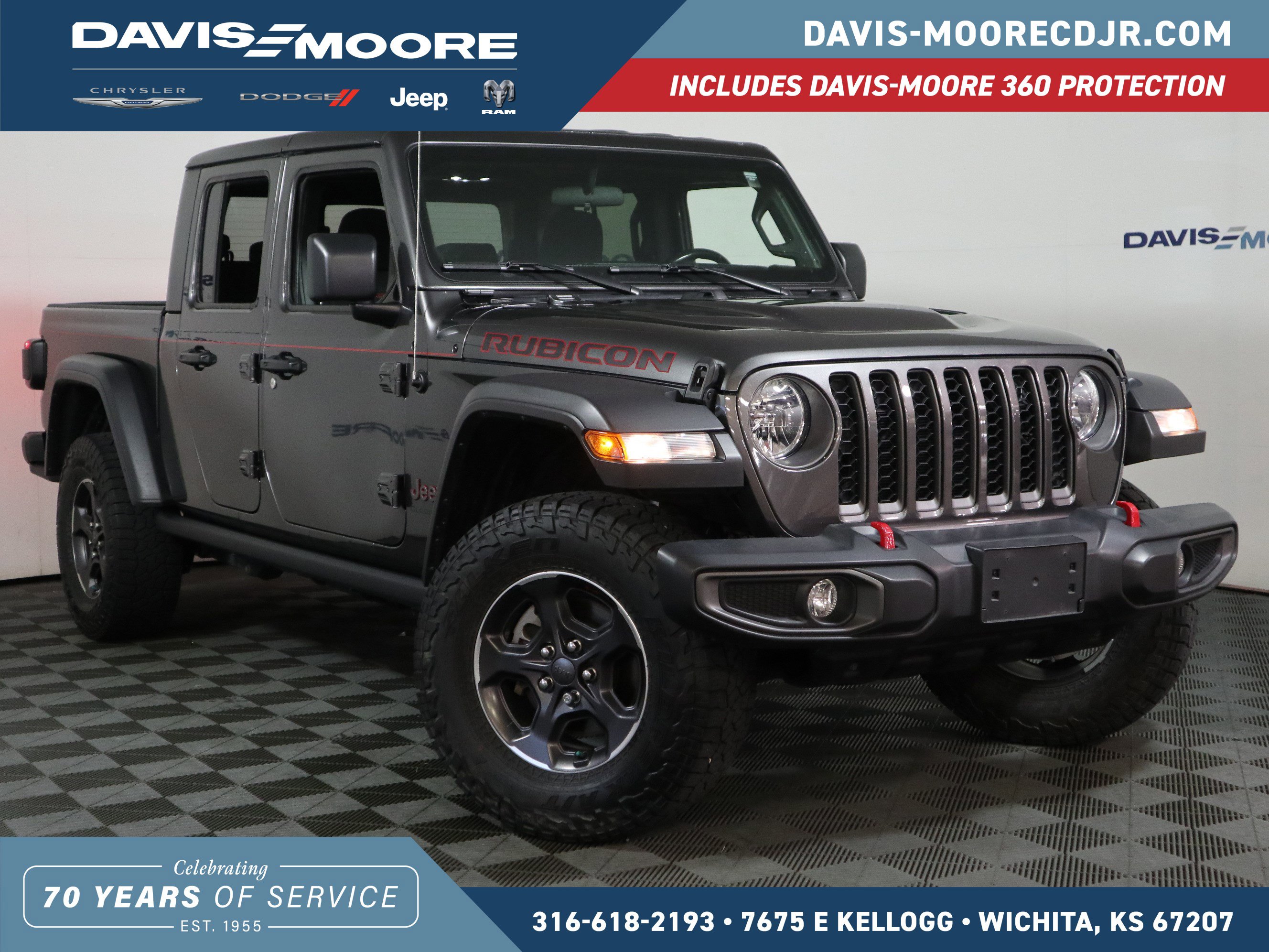 Used 2021 Jeep Gladiator Rubicon w/ Cold Weather Group image 1