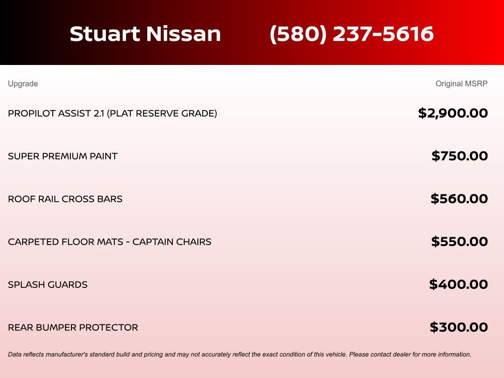 New 2025 Nissan Armada Platinum Reserve image 4