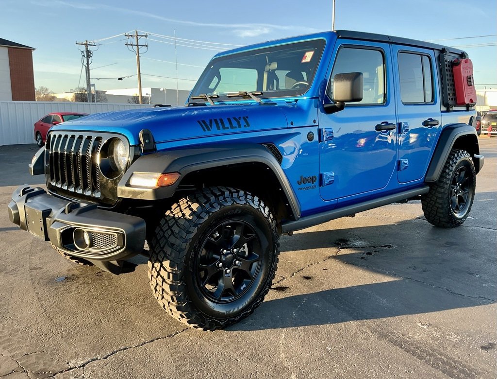 Used 2022 Jeep Wrangler Unlimited Willys image 7