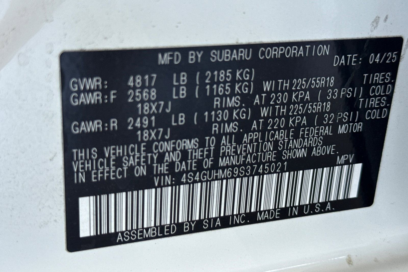 Certified 2025 Subaru Crosstrek 2.5i Limited w/ Crosstrek Mirror Package AWD/4WD image 27