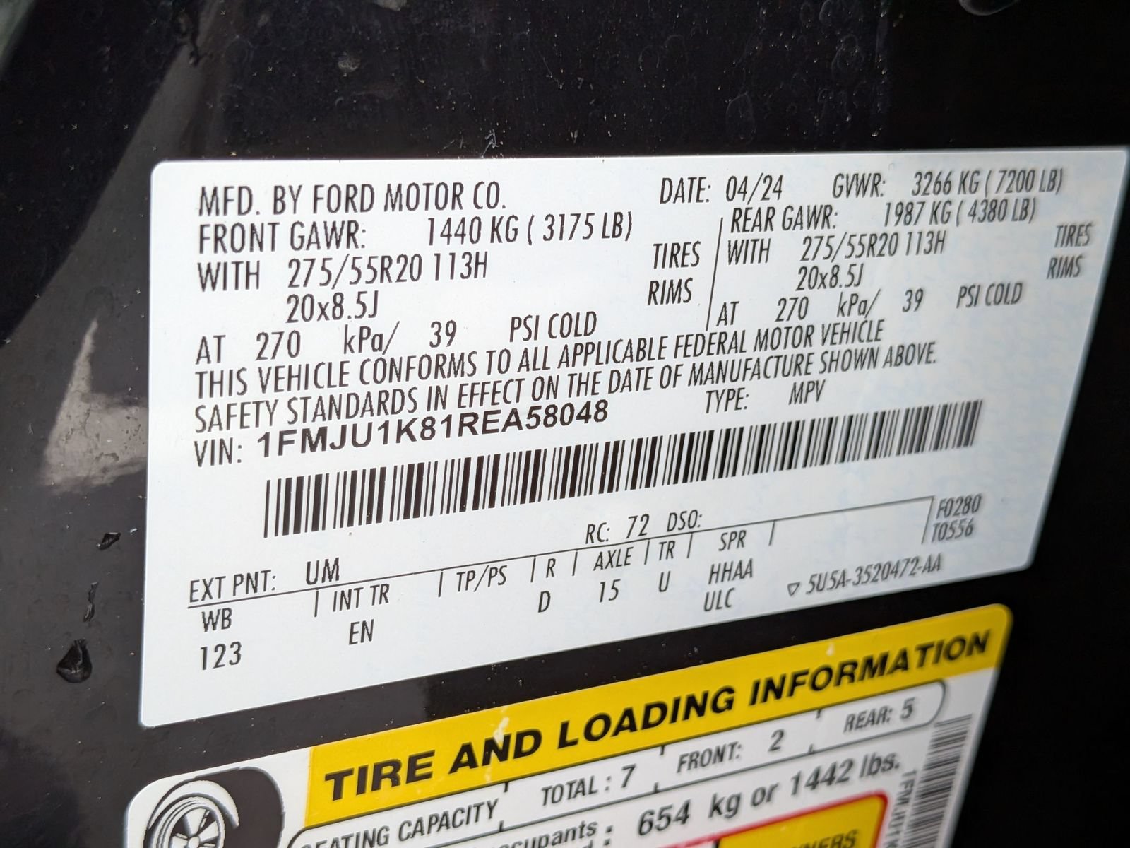 Used 2024 Ford Expedition Limited RWD image 44