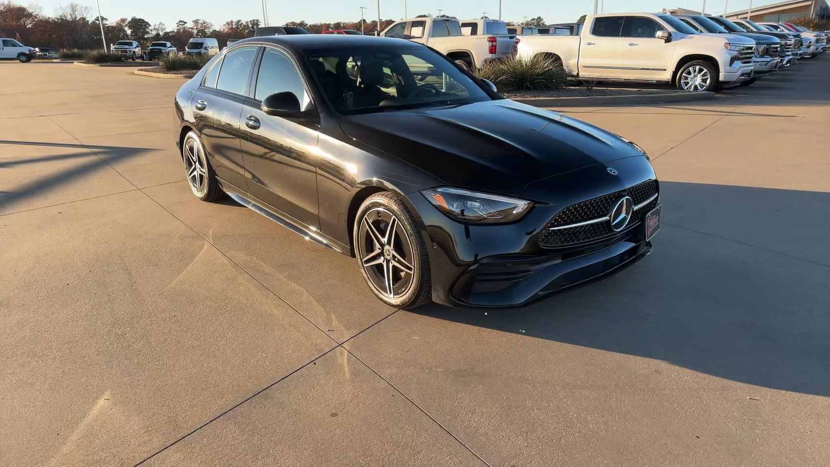 Used 2025 Mercedes-Benz C 300 4MATIC Sedan w/ AMG Line w/ Night Package image 2