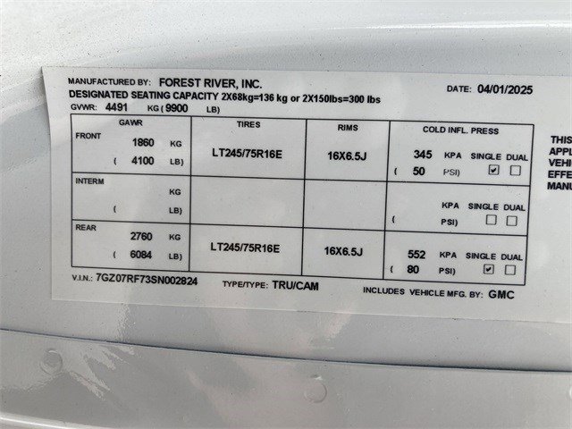 New 2025 GMC Savana 3500 w/ Power Convenience Package image 32