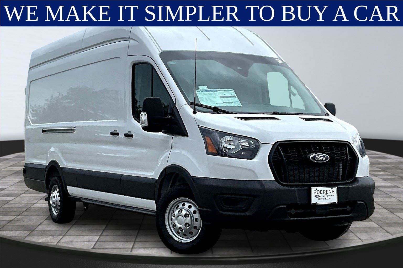 New 2025 Ford Transit 350 148 High Roof Extended w/ Load Area Protection Package