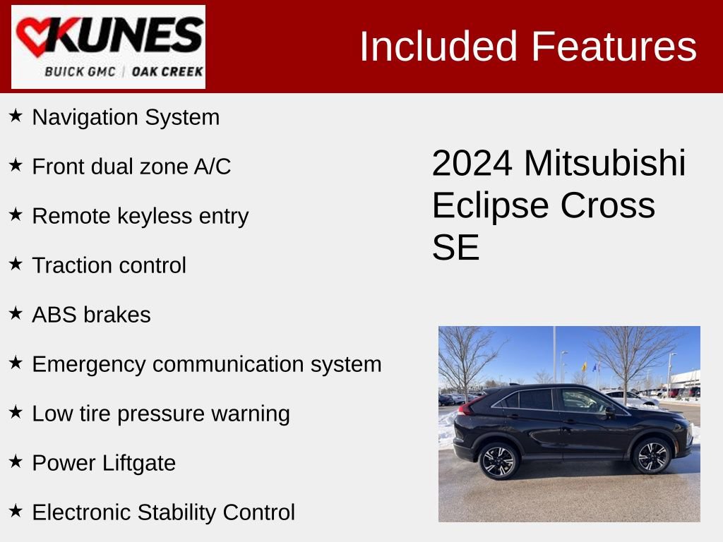 Used 2024 Mitsubishi Eclipse Cross SE image 2