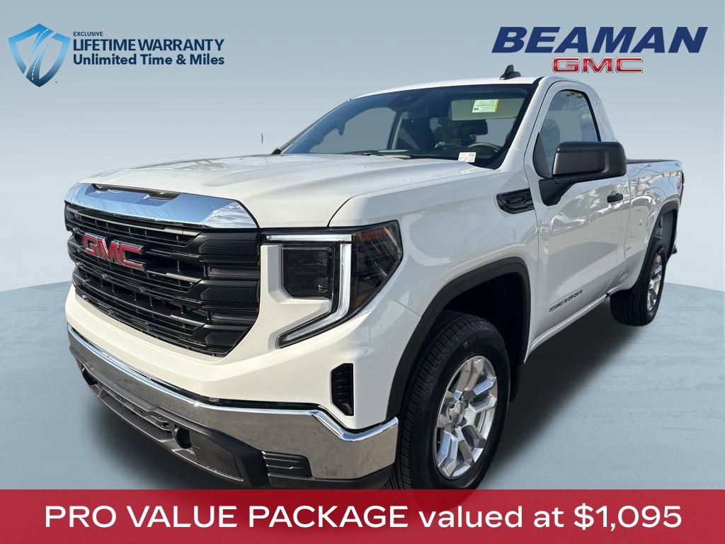 New 2025 GMC Sierra 1500 Pro w/ Pro Value Package