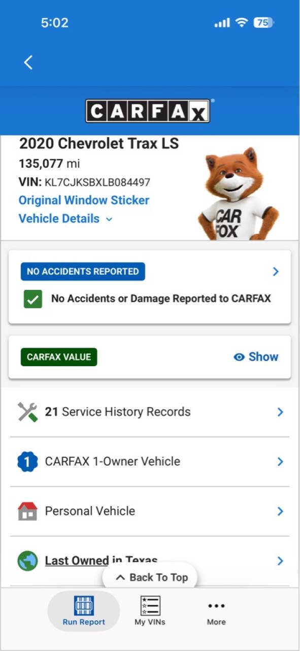 Used 2020 Chevrolet Trax LS w/ Tint and Cruise Package FWD image 33