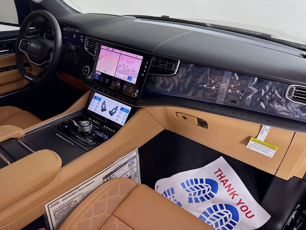 New 2025 Jeep Grand Wagoneer L Series III w/ Quick Order Packagew 28T image 32