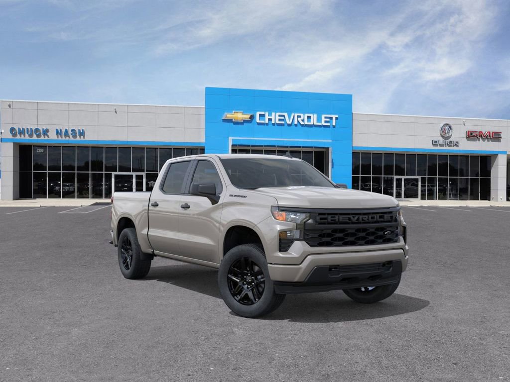 New 2026 Chevrolet Silverado 1500 Custom w/ LPO, Dark Essentials Package image 1