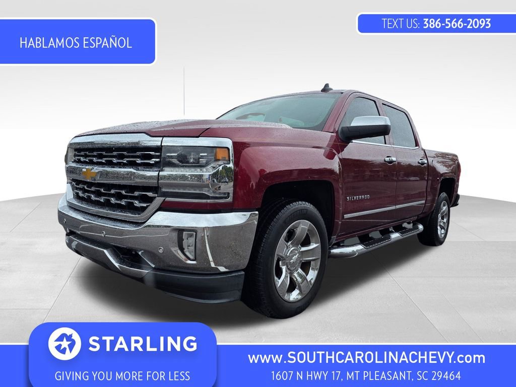Used 2017 Chevrolet Silverado 1500 LTZ w/ Sport Package