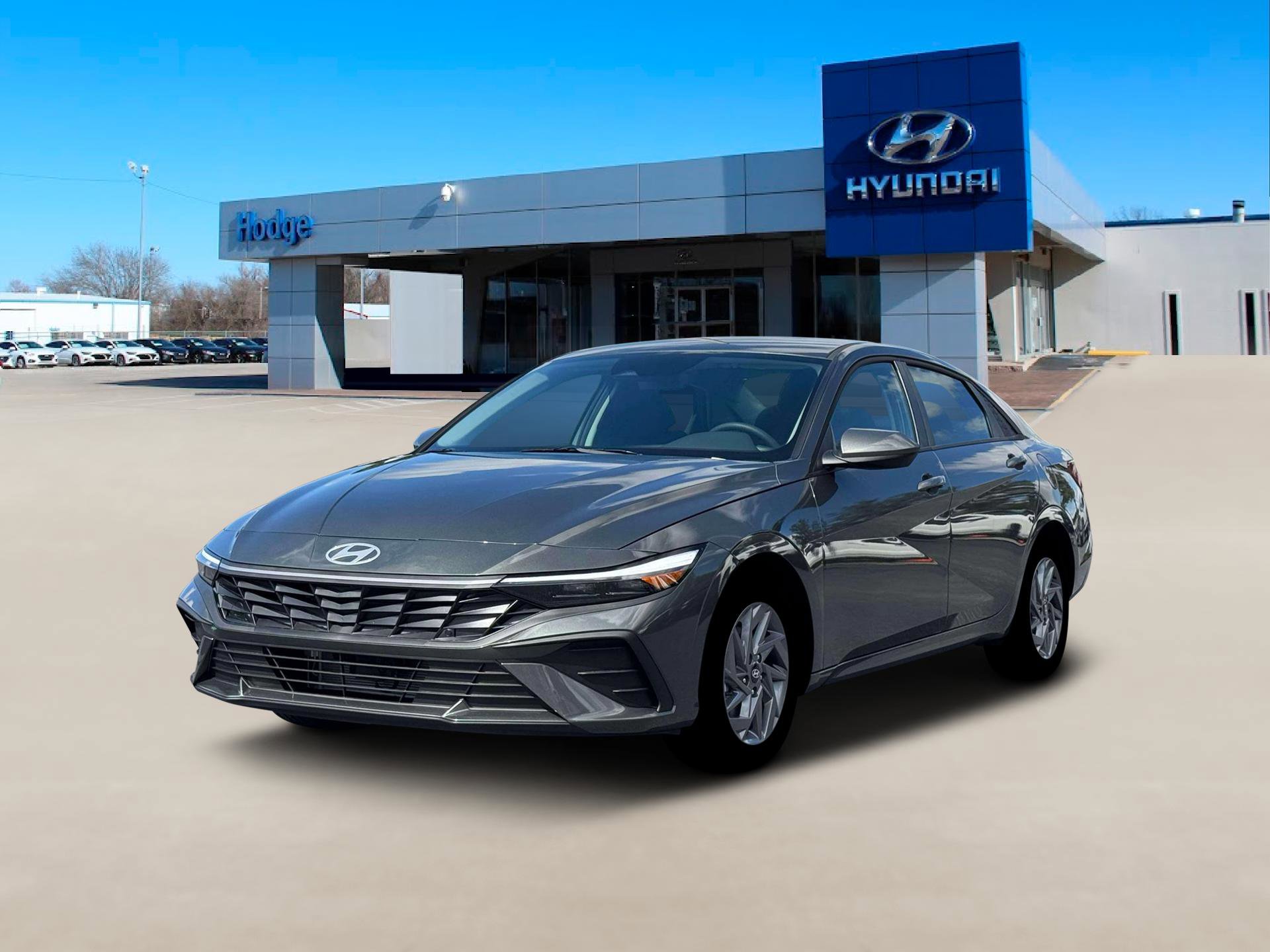 New 2026 Hyundai Elantra Blue