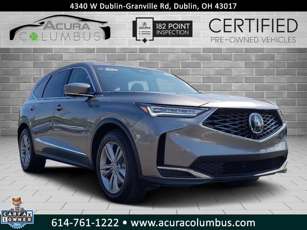 Certified 2026 Acura MDX SH-AWD image 1
