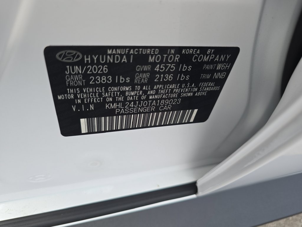 New 2026 Hyundai Sonata Blue FWD image 23