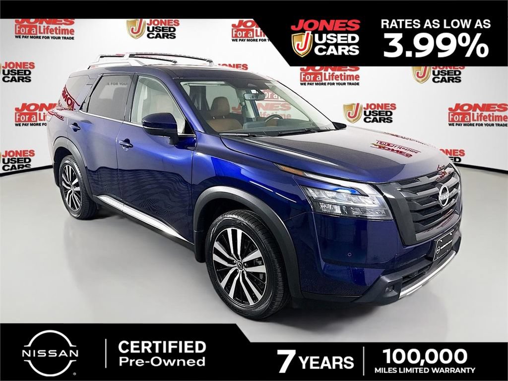 Certified 2025 Nissan Pathfinder Platinum AWD/4WD image 1