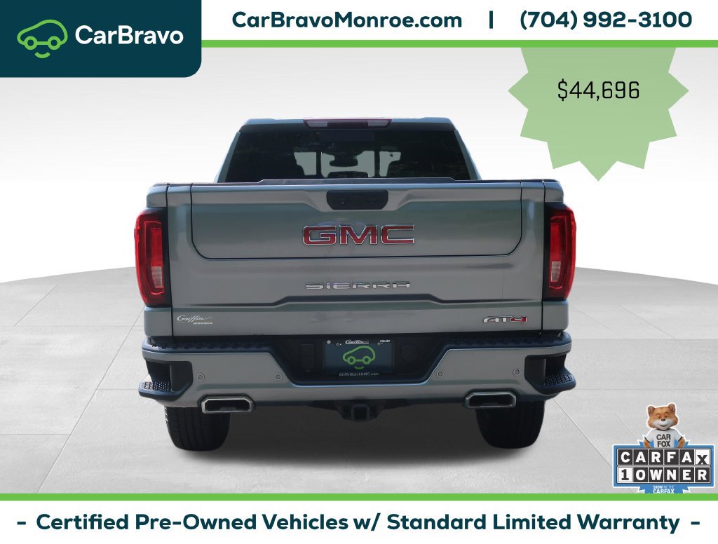 Certified 2023 GMC Sierra 1500 AT4 w/ AT4 Preferred Package AWD/4WD image 8