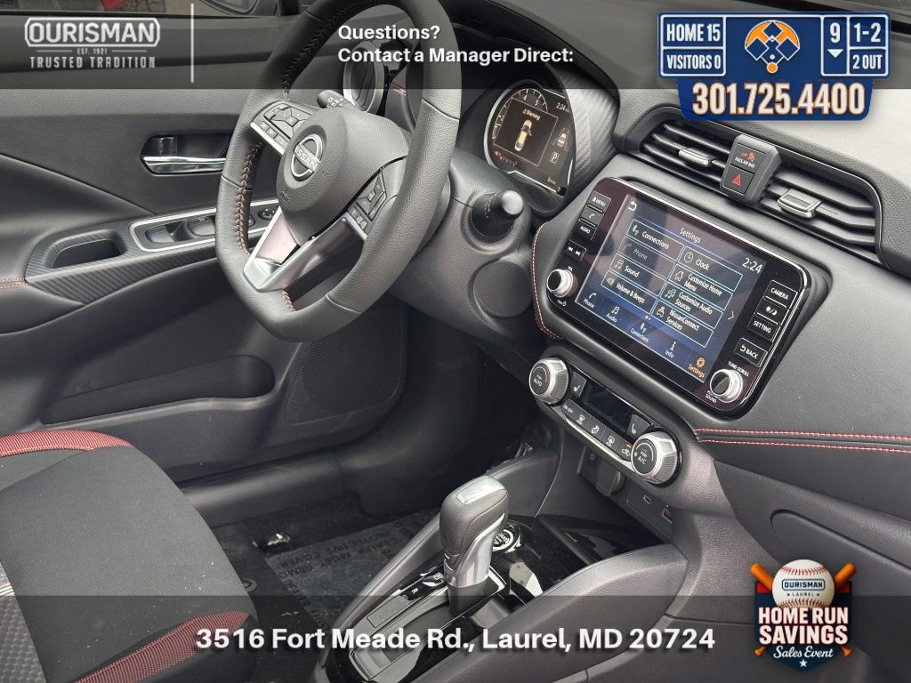 New 2025 Nissan Versa SR w/ Trunk Package FWD image 7