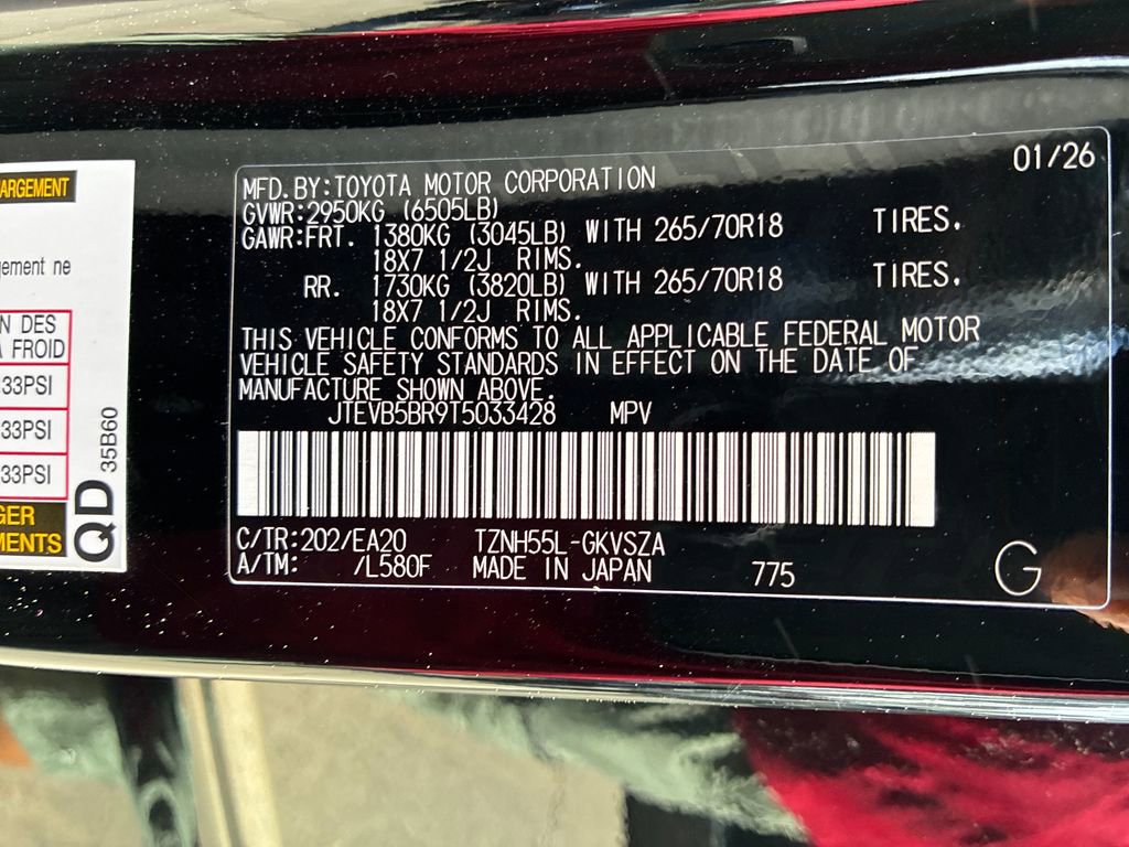 New 2026 Toyota 4Runner TRD Off-Road Premium image 57