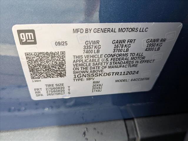 New 2026 Chevrolet Tahoe Premier w/ Sun And Tow Package image 20