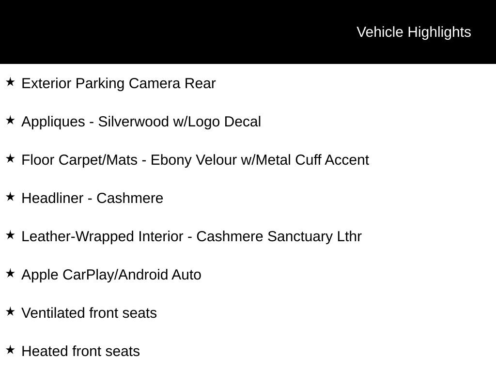 Certified 2024 Lincoln Nautilus Black Label AWD/4WD image 7