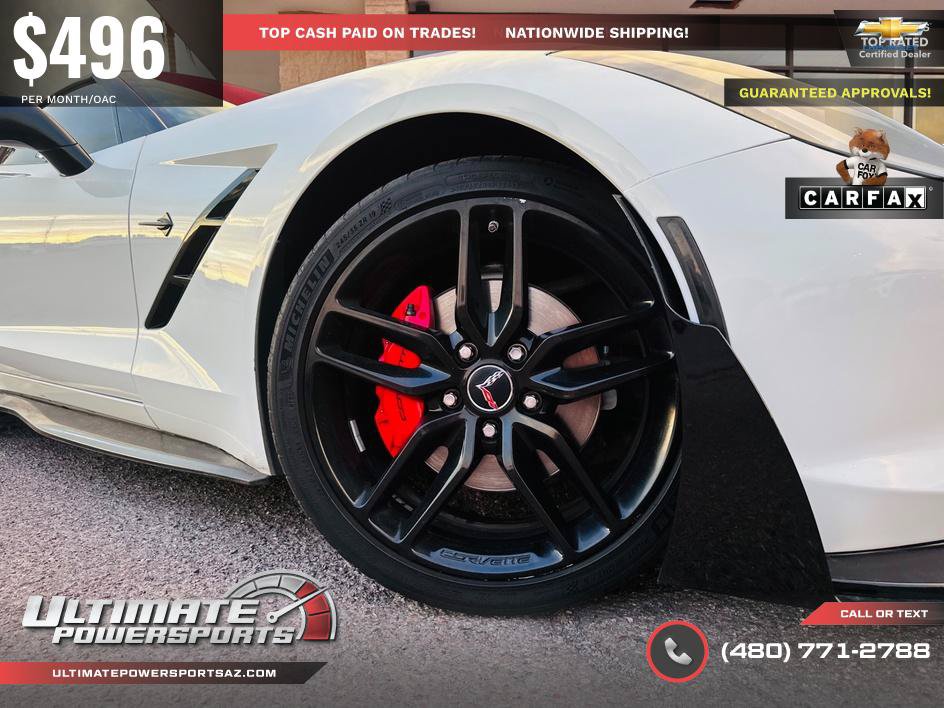 Used 2015 Chevrolet Corvette Stingray Coupe w/ ZF1 Appearance Package RWD image 23