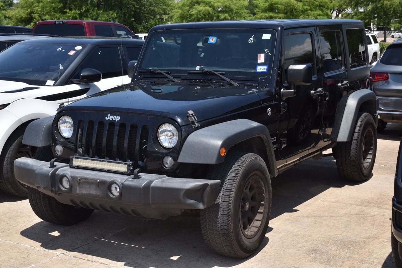 Used 2017 Jeep Wrangler Unlimited Sport w/ Quick Order Package 24S AWD/4WD image 2