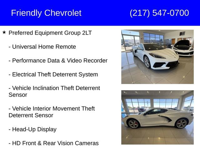 Certified 2021 Chevrolet Corvette Stingray Preferred Cpe w/ Z51 Performance Package RWD image 30