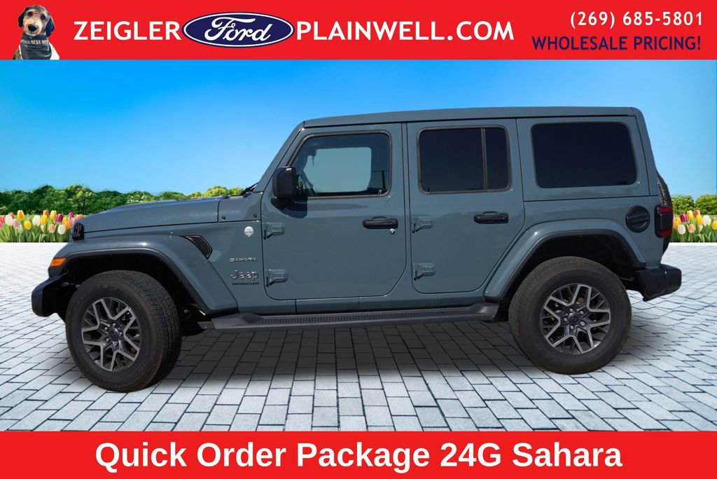 Used 2024 Jeep Wrangler Sahara w/ Technology Group image 2