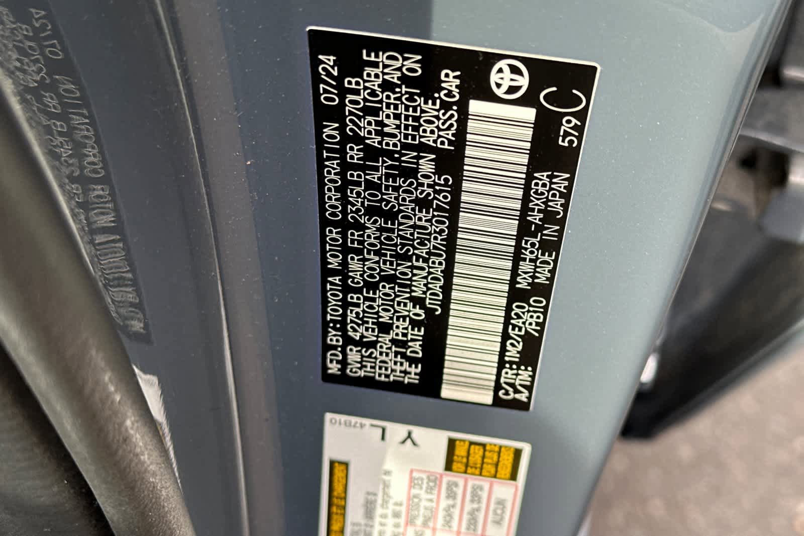 Used 2024 Toyota Prius XLE AWD/4WD image 28