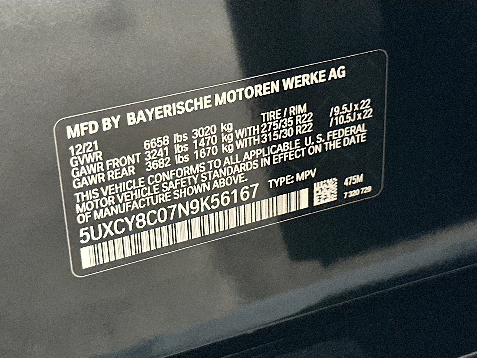 Used 2022 BMW X6 M50i w/ Premium Package image 36