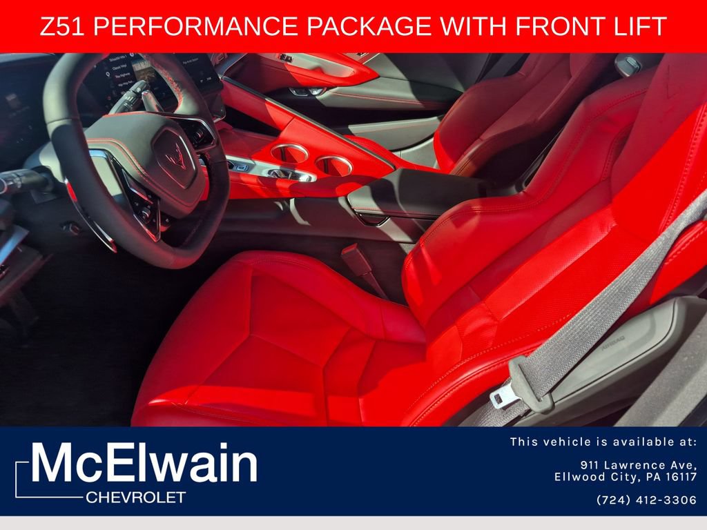 Used 2026 Chevrolet Corvette Stingray Preferred Cpe w/ Z51 Performance Package RWD image 18