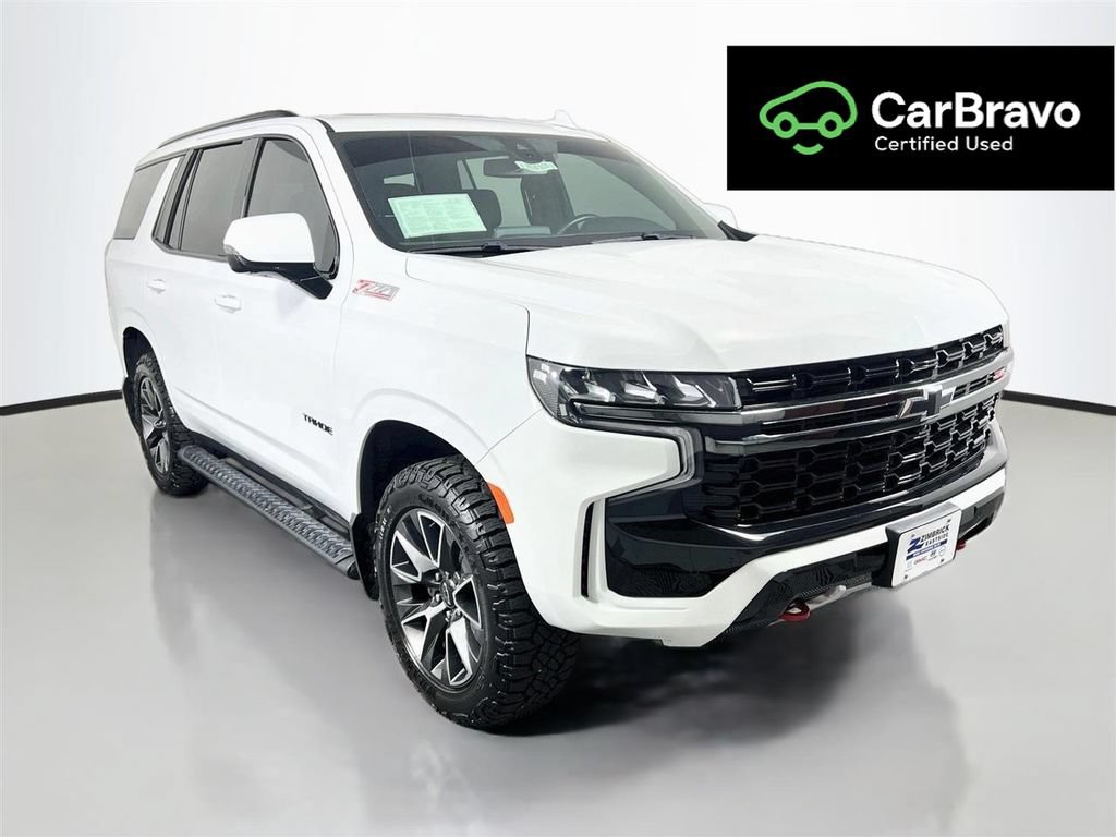Certified 2022 Chevrolet Tahoe Z71 w/ Luxury Package AWD/4WD image 1