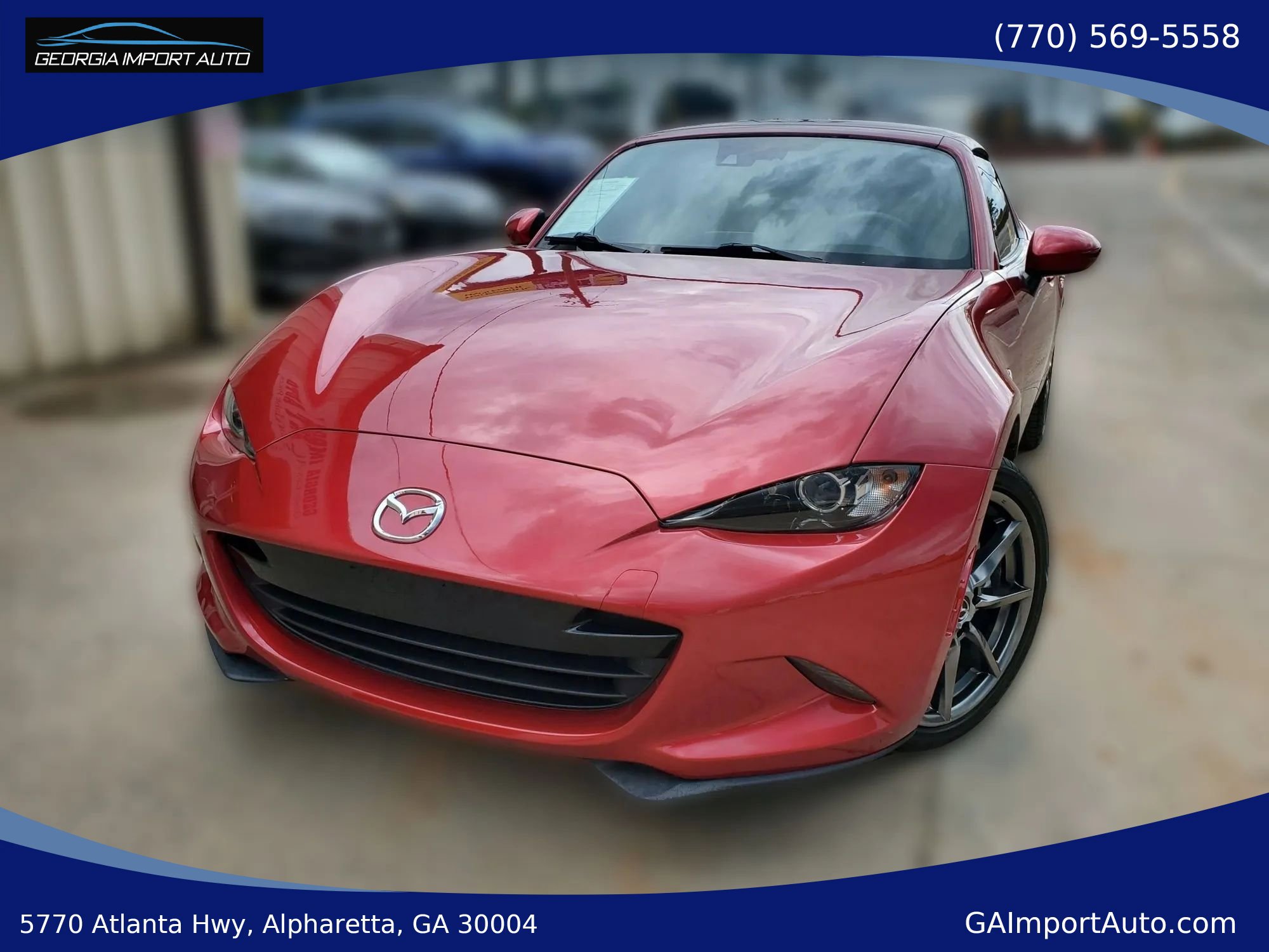Used 2017 MAZDA MX-5 Miata RF Grand Touring
